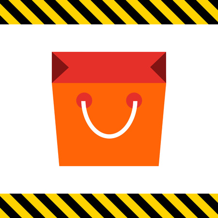 Icon of paper shopping bagのイラスト素材
