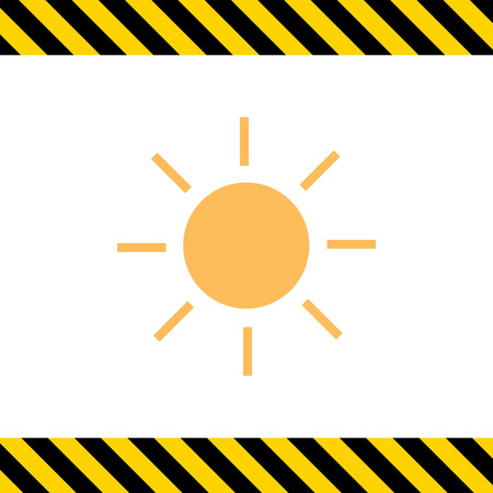 Icon of sum with beamsのイラスト素材