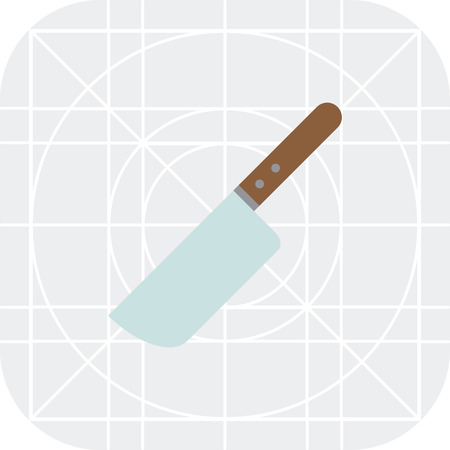 Cleaver iconのイラスト素材