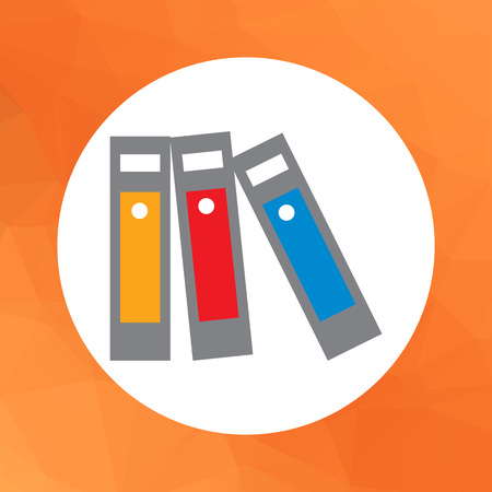 Archive folders iconのイラスト素材