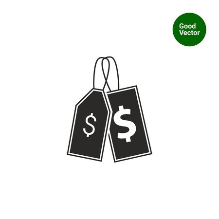 Icon of price tagsのイラスト素材