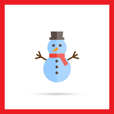 Snowman iconのイラスト素材