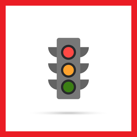 Traffic light iconのイラスト素材