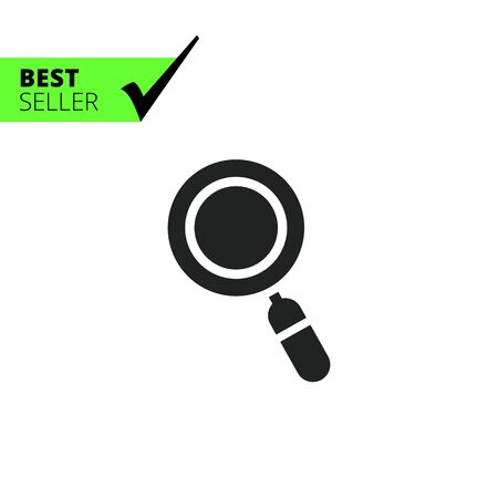 Icon of magnifying glassのイラスト素材