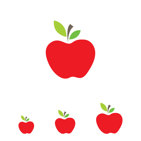 Apple iconのイラスト素材