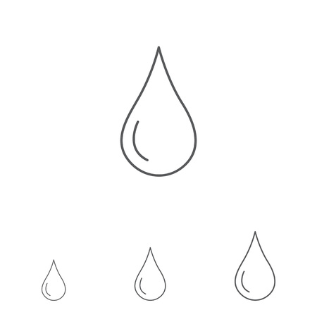 Icon of liquid dropのイラスト素材