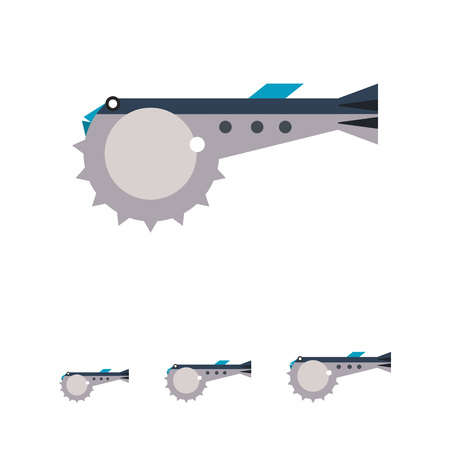 Image of Japanese pufferfish Fugu, poisonous fish with spines on bellyのイラスト素材