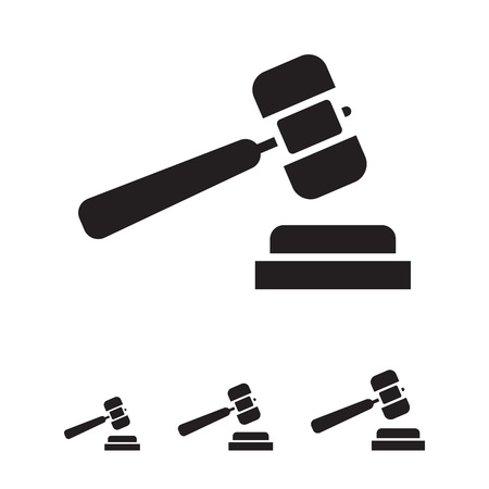 Hammer iconのイラスト素材