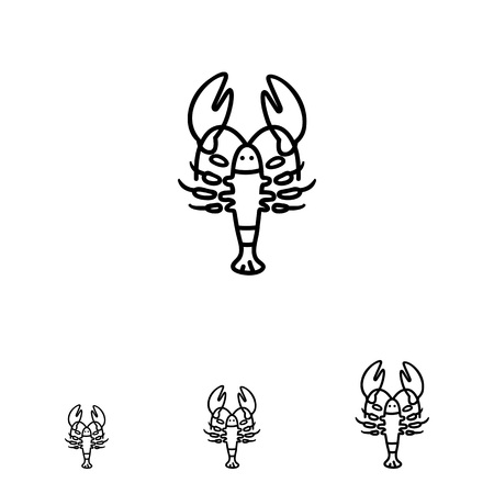 Lobster iconのイラスト素材