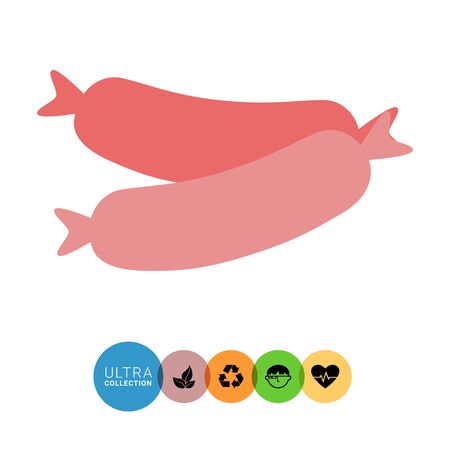 Sausages iconのイラスト素材