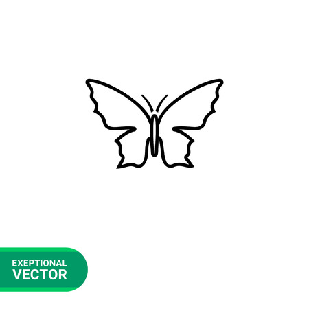 Butterfly iconのイラスト素材