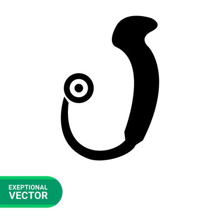 Hearing aid icon. Vector minimalistic illustration of hearing deviceのイラスト素材