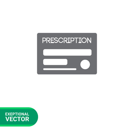 Icon of prescriptionのイラスト素材