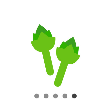 Artichoke iconのイラスト素材