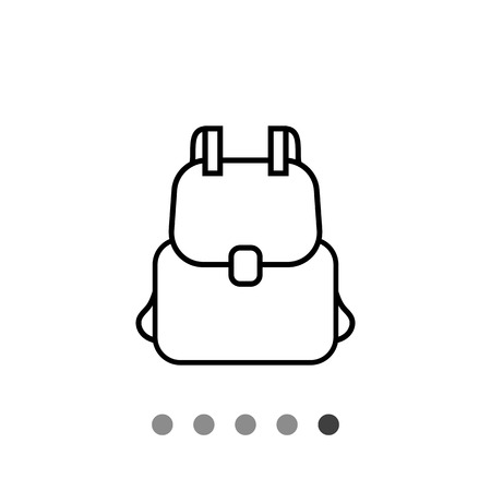 Backpack iconのイラスト素材