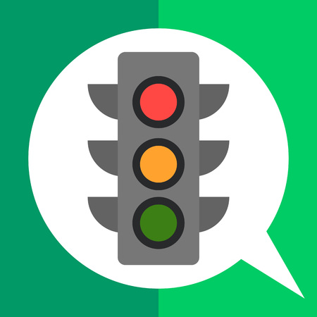 Traffic light iconのイラスト素材