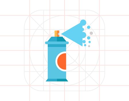 Aerosol Spray Paint Iconのイラスト素材