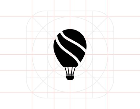 Air balloonのイラスト素材