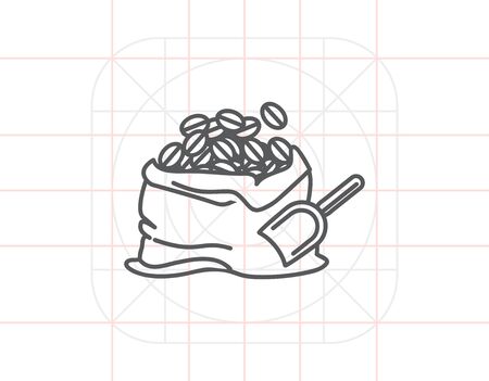 Coffee bagのイラスト素材