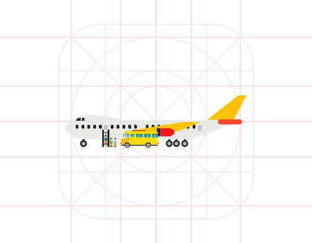 Getting on Board Vector Iconのイラスト素材