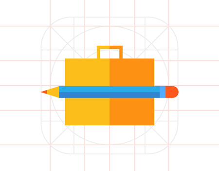 Portfolio iconのイラスト素材