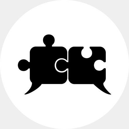 Artificial intelligence simple iconのイラスト素材