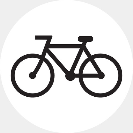 Bicycle iconのイラスト素材