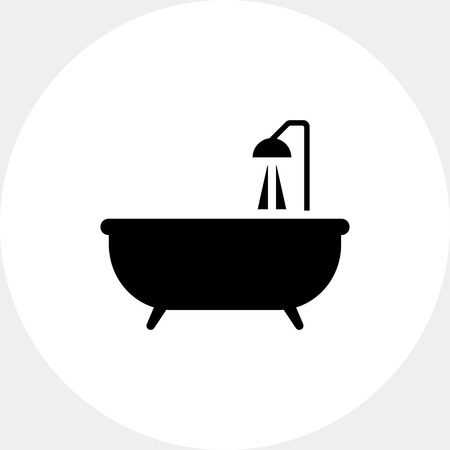 Bathroom iconのイラスト素材