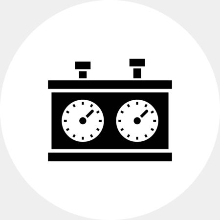 Chess Clock Iconのイラスト素材