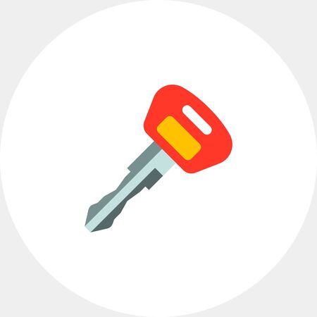 Ignition key iconのイラスト素材
