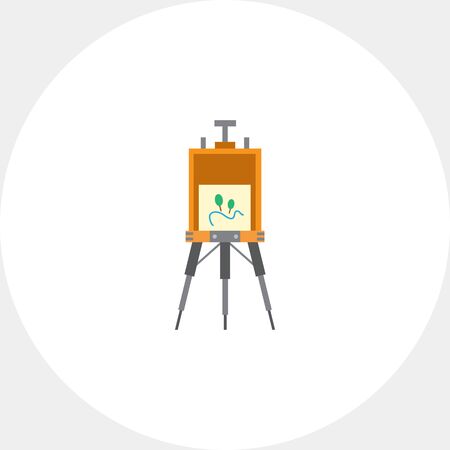 Drawing easel iconのイラスト素材