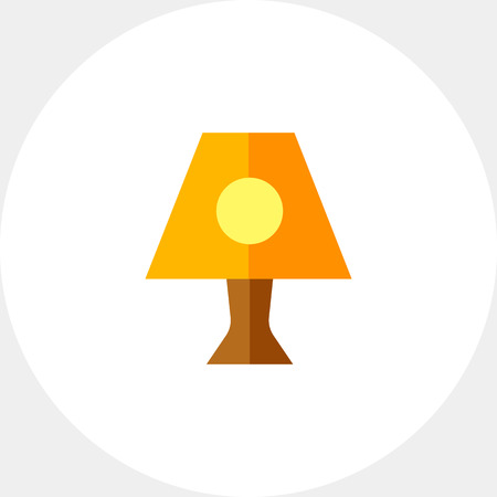 Nightlight Vector Iconのイラスト素材