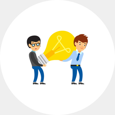 People Innovating Together Iconのイラスト素材