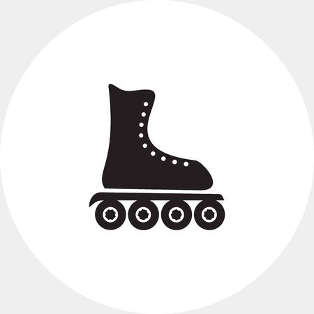 Roller Blade Iconのイラスト素材
