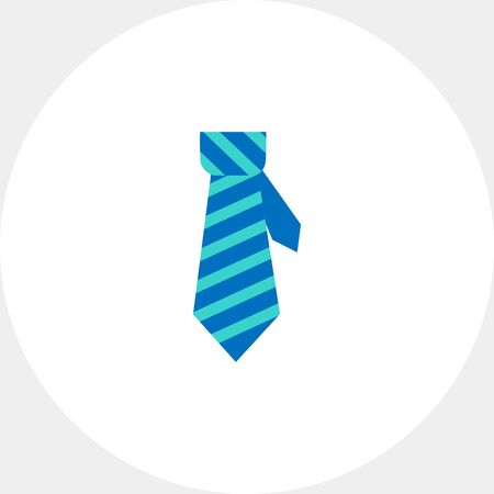 Icon of necktie in squareのイラスト素材