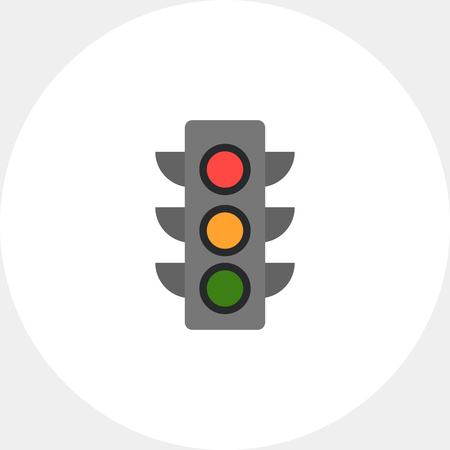 Traffic light iconのイラスト素材