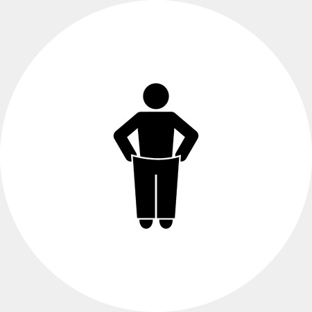 Weight Loss Concept Iconのイラスト素材