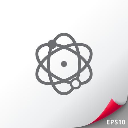 Atom iconのイラスト素材