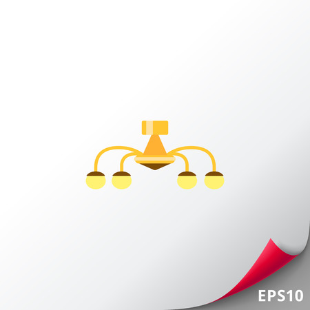 Chandelier iconのイラスト素材