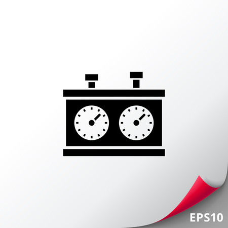 Chess Clock Iconのイラスト素材