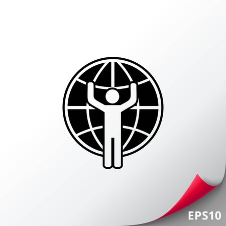 Company Profile Simple Iconのイラスト素材