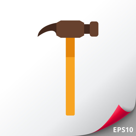 Hammer iconのイラスト素材