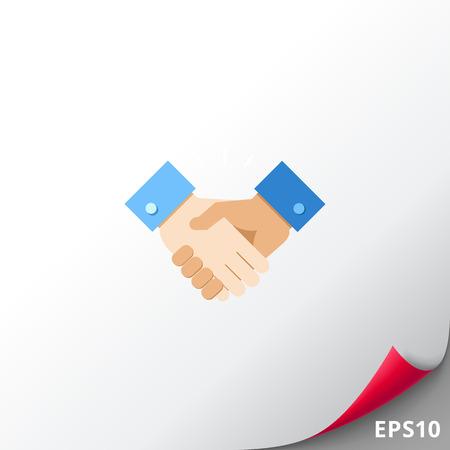 Handshake iconのイラスト素材