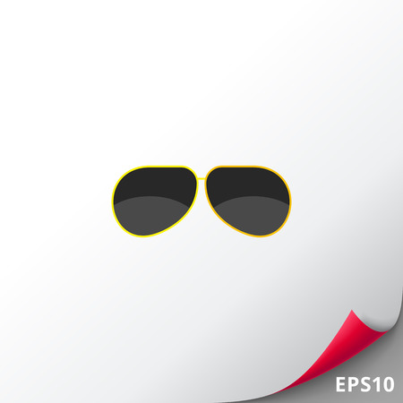 Man Sunglasses Iconのイラスト素材
