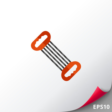 Fitness expander vector iconのイラスト素材