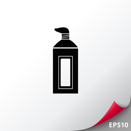 Toothpaste tube iconのイラスト素材