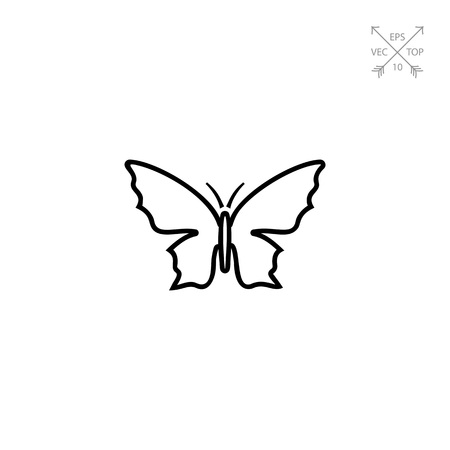 Butterfly iconのイラスト素材
