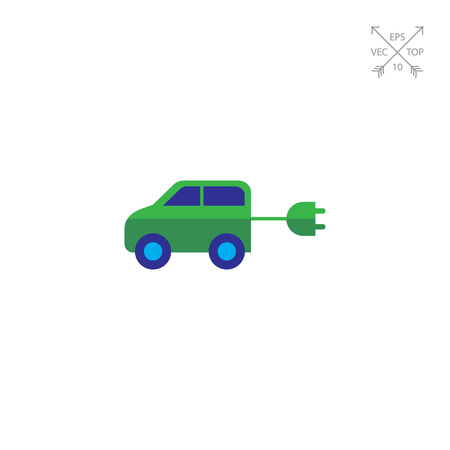 Electric carのイラスト素材