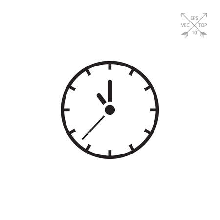 Wall clockのイラスト素材