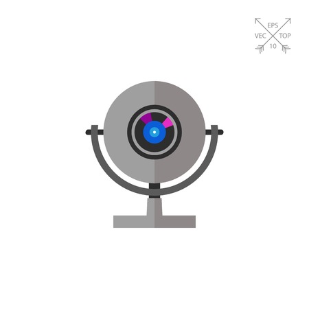 Web camera vector iconのイラスト素材